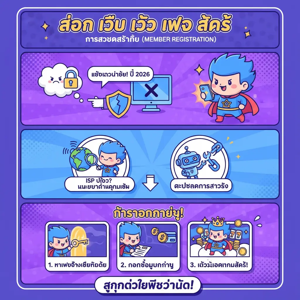 สอน วิธี เข้า เว็บ สล็อต - การสมัครสมาชิก