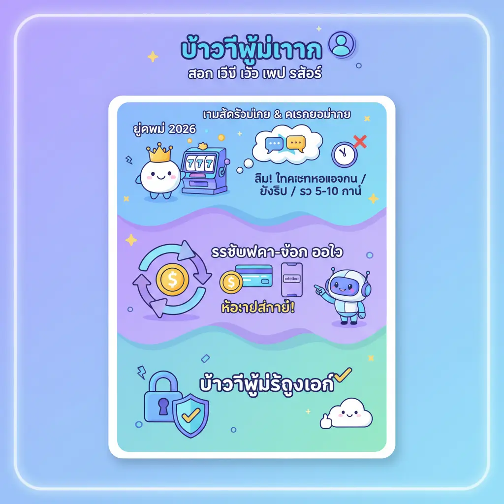 สอน วิธี เข้า เว็บ สล็อต - บัญชีผู้ใช้งาน