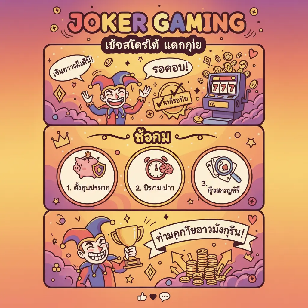 เว็บสล็อตแท้ แตกง่าย - JOKER GAMING