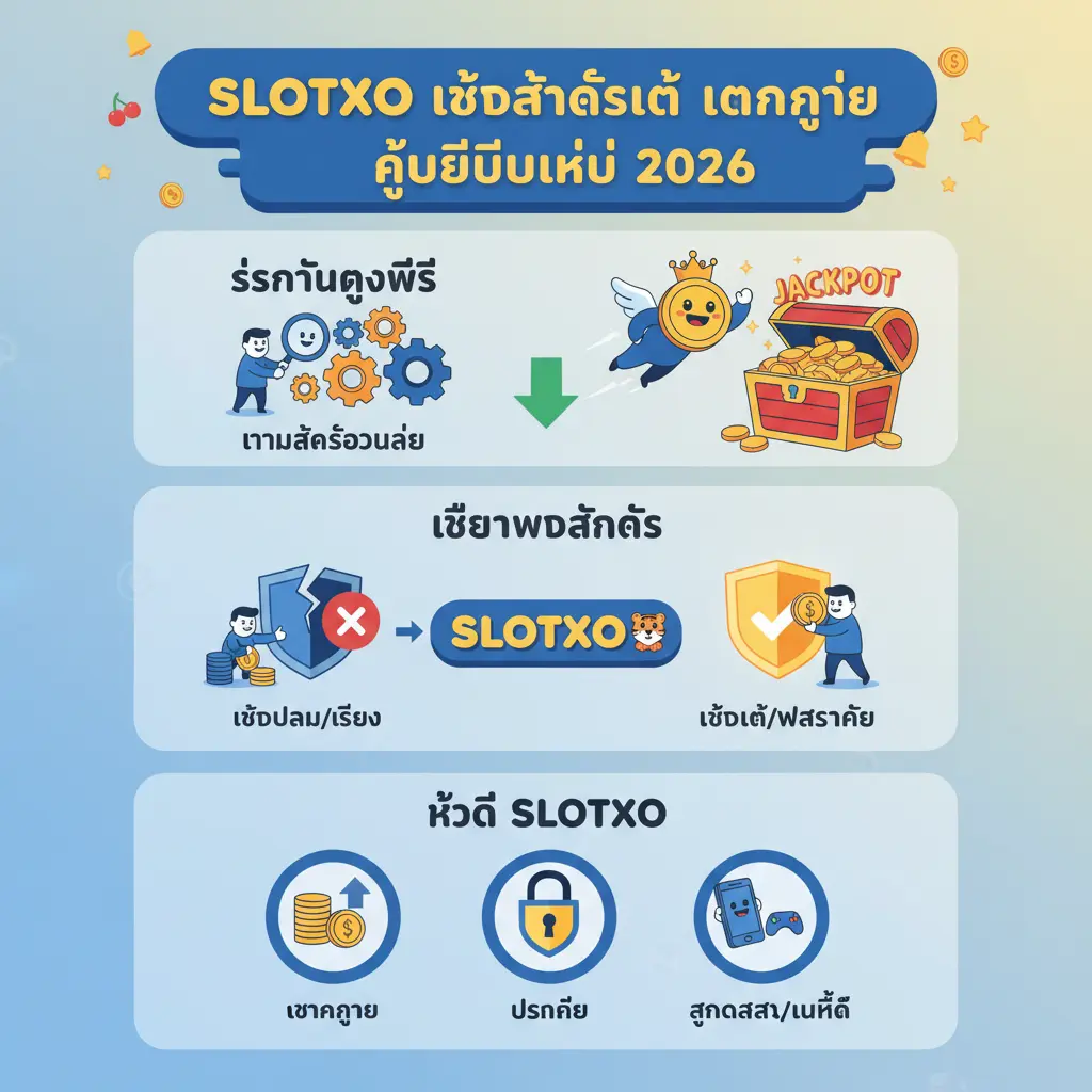 เว็บสล็อตแท้ แตกง่าย - SLOTXO