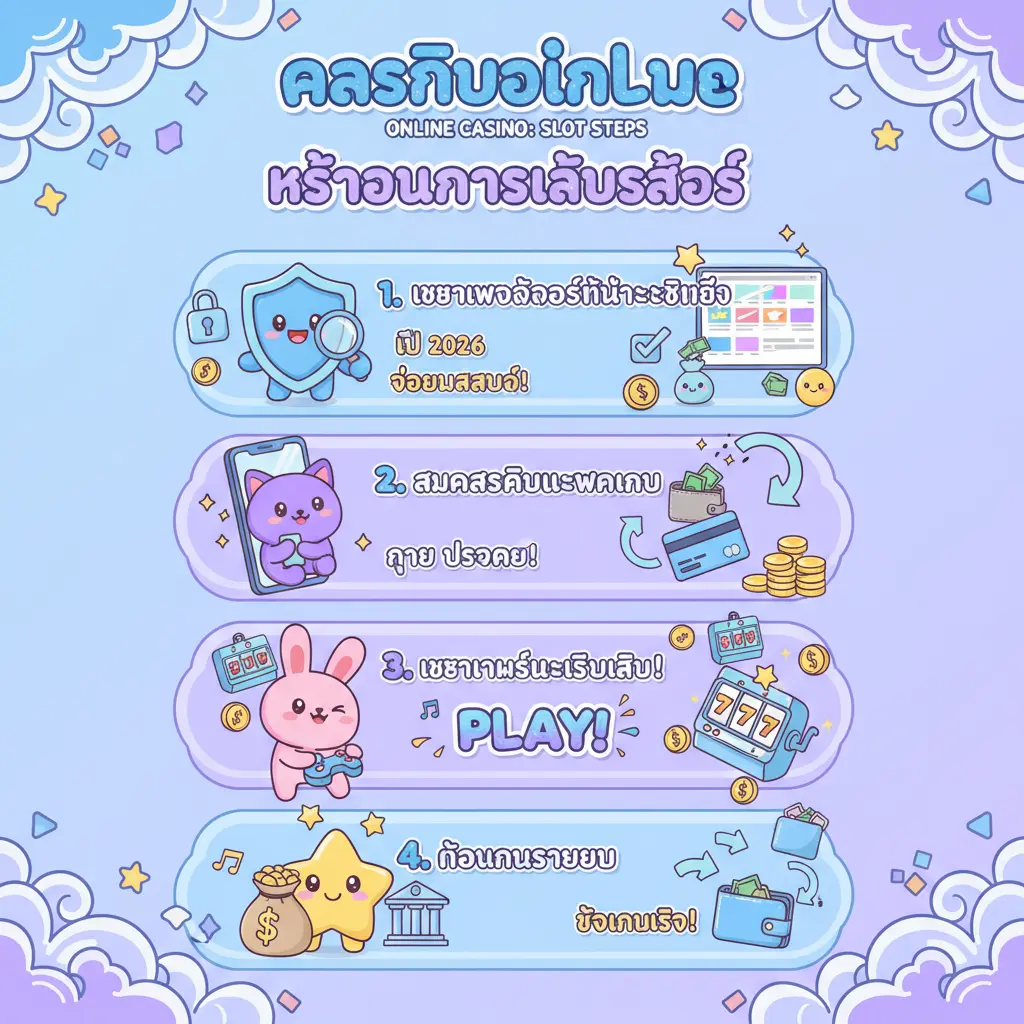 ขั้น ตอน การเล่นสล็อต - คาสิโนออนไลน์