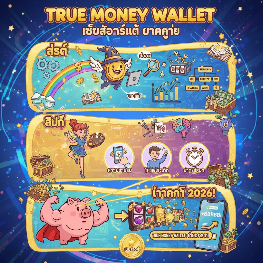 เว็บสล็อตแท้ แตกง่าย - True Money Wallet