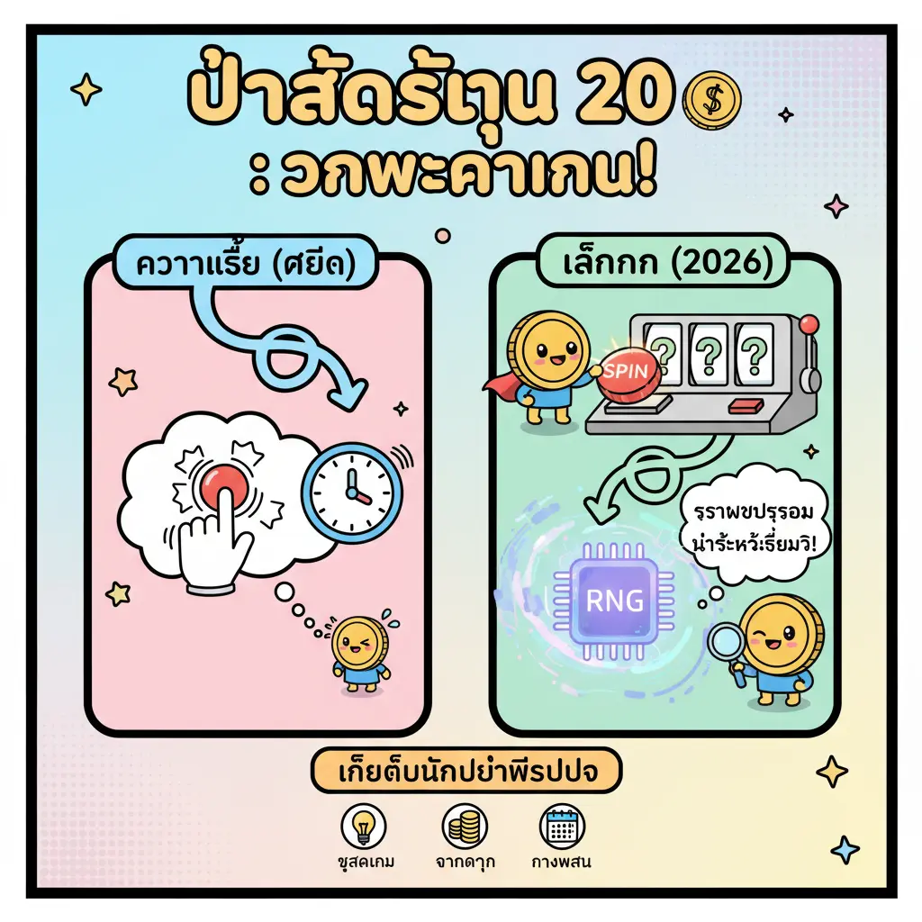 วิธี ปั่นสล็อตทุน 20 - การพนันออนไลน์