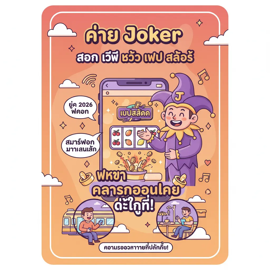 สอน วิธี เข้า เว็บ สล็อต - ค่าย Joker